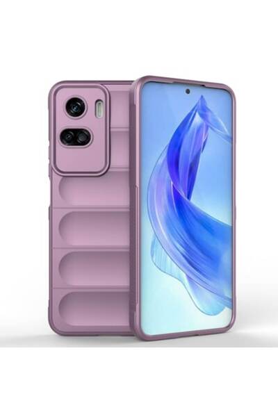 SOFAL Θήκη τηλεφώνου για Honor 90 Lite (P386) - Πολυουρεθάνη, Μωβ