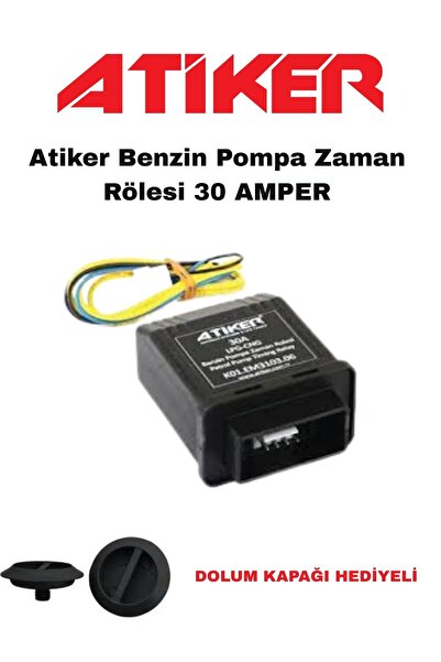 ATİKER Benzin Pompa Zaman Rölesi 30 AMPER