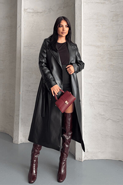 giyimmasalı Μπουφάν από συνθετικό δέρμα - ΜΑΥΡΟ