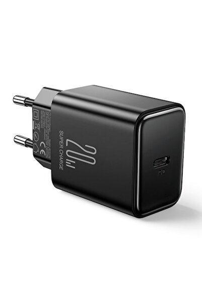 Joyroom Încărcător JR TCF06 Type-C Quick Charge 20W (O95, Policarbonat) - Negru