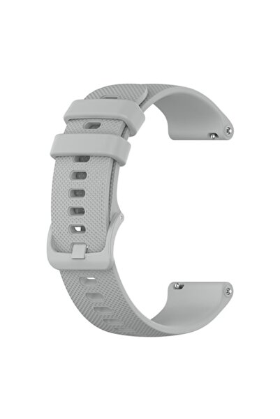 SOFAL Silicone Strap for Huawei Watch GT2/GT2 Pro/GT3 Pro 46mm & Xiaomi Watch S1 - R17 Gray