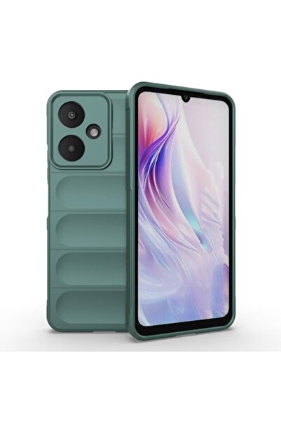 SOFAL Carcasă pentru Xiaomi Redmi 13C 5G / Poco M6, H189, Poliuretan, Verde