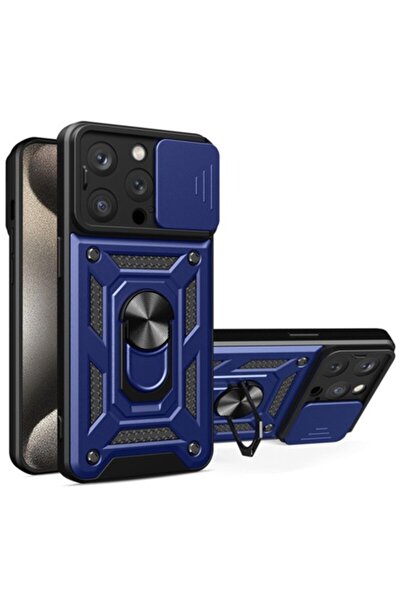 SOFAL Θήκη τηλεφώνου για iPhone 15 Pro Max H351, Πολυουρεθάνη, Μπλε