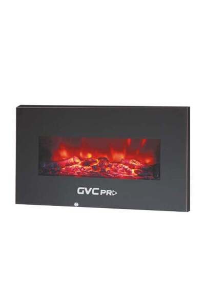 GVC PRO LED Electric Heater with Remote Control 1800W GVCHT-205 Black