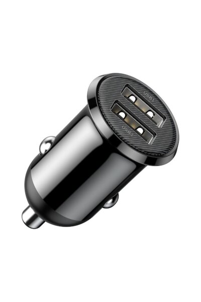 SOFAL Φορτιστής Αυτοκινήτου 2x USB, 4.8A, O69, Μαύρο