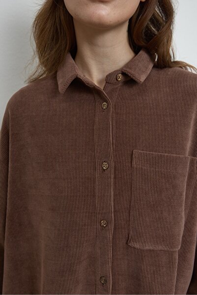 QANU Lilora Velvet Suit Brown