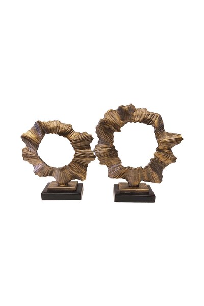 Storish İris İkili Biblo Bronz