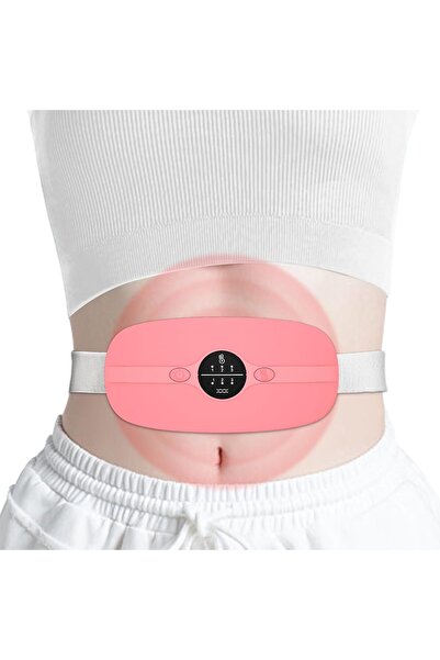 Generic Portable Heating Pad – Period Heat Belt, 3 Temperature & Vibration Modes (Pink)