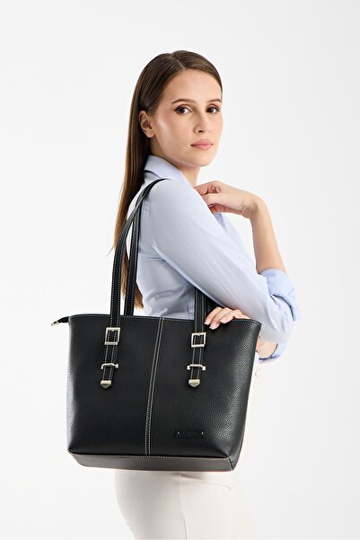 Enchante Siyah Kadın Omuz Çantası