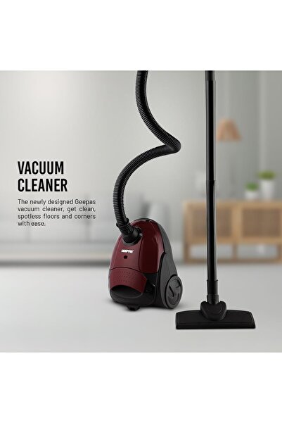 RADIOTRONICS Geepas GVC2594 Vacuum Cleaner with Dust Bag, 2200W - 1.5L - Dust Full Indicator