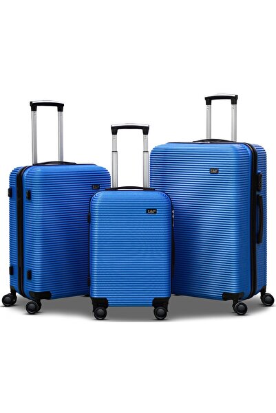 ZAAPPY مجموعة من 3 قطع من حقائب السفر خفيفة الوزن المصنوعة من مادة ABS ذات ال...