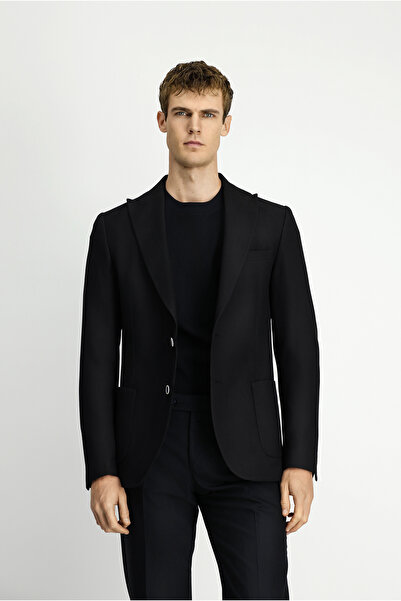 Kiğılı Яке с класически дизайн и редовна кройка