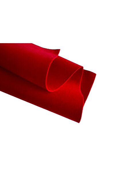 feltland Fetru, pasla moale 1mm 25X55cm, rosu