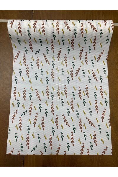 YEK HOME TEKSTİL 10 metri x 45 cm frigider cu model interior transparent, capac pentru raft sertar anti-alunecare