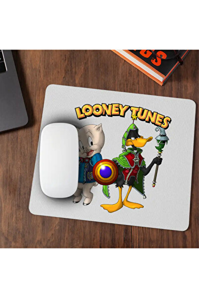 OEM Mousepad Porky Daffy Wizard Looney Tunes