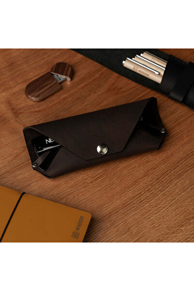 I WOOD BE Brown Glasses Case