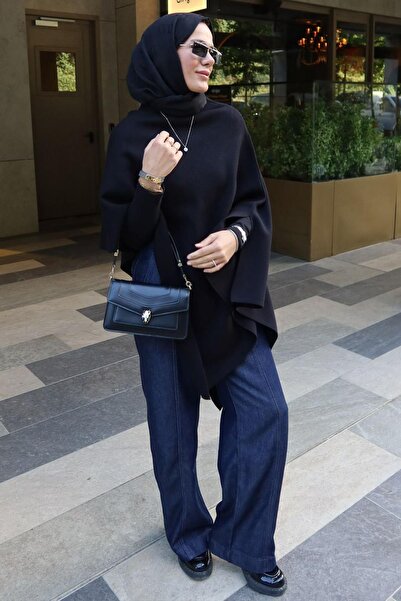 carell Elif Topdağ's Choice Gwen Denim Pants Dark Blue
