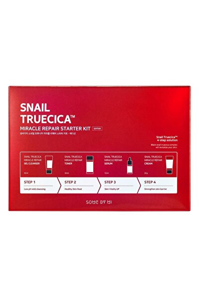 Some By Mi Snail Truecica Complete Skincare Set – 4 Products for Acne-Prone, Hydrated and Clear Skin