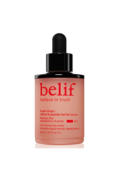 BELIF Ser cu retinol și peptide Super Drops 30 ml – Pentru fermitate și reînn...