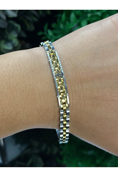 NikaŞ جودة لا تُضاهى! سوار رجالي أصلي من الفولاذ المقاوم للصدأ 316L مضاد للحس...