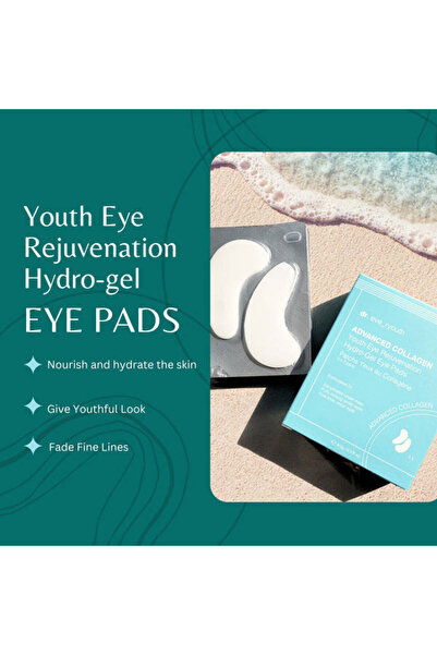 dr.Ever Youth Comprese oculare cu hidrogel și colagen avansat pentru întineri...