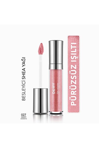 Flormar Dewy Lip Glaze Nemlendirici Dudak Parlatıcısı No: 027