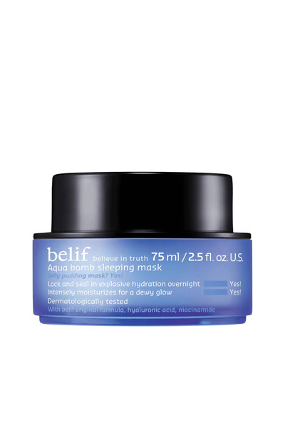 BELIF Mască de noapte Aqua Bomb – Mască hidratantă intensivă, 75 ml
