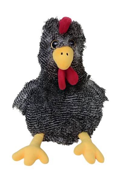 Numaca Peluş Sesli Horoz Çilli Tüylü Sevimli Horoz Oyun Arkadaşı Peluş Horoz ...