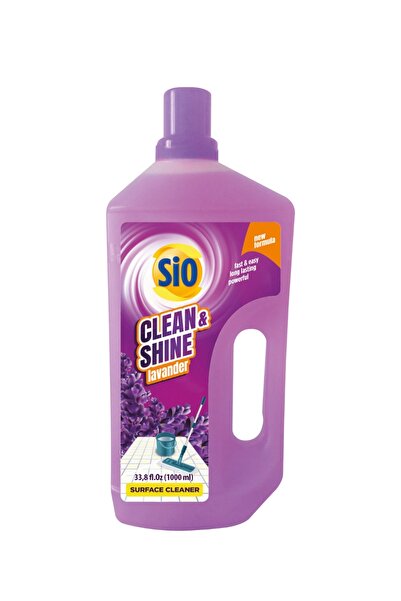 Sio Clean & Shine Floor Detergent - Lavender, 1L