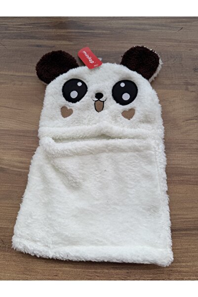 Blotch Plush Children's Balaclava Snow Mask Cute White Panda Figure Beanie Protecting from the Cold