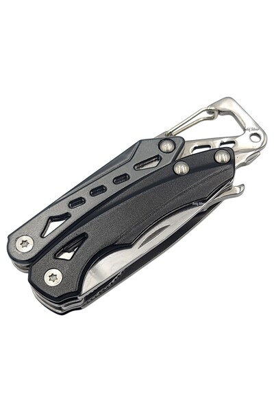 SEDEF SİLVER Mini 5 Fonksiyonlu Çok Amaçlı Katlanır Çakı – Pense – Testere – Açacak – Tornavida Cep Çakısı