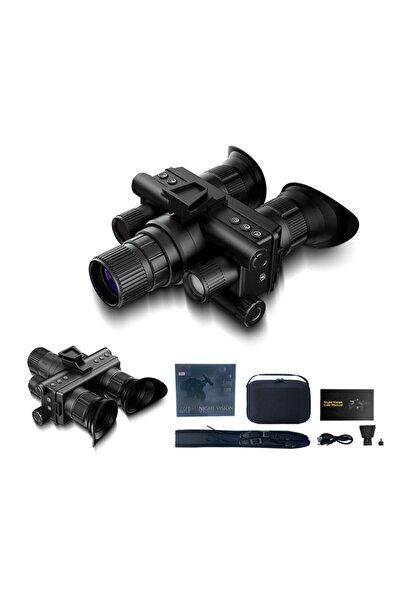 Bambeado Gece Görüş Dürbünü (600 metre Gece Görüşü, 4K OLED ekran , Başa Monte Edilebilir)