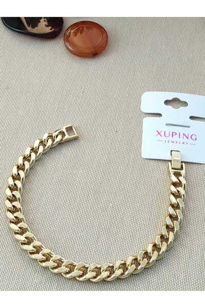 XUPING JEWELRY سوار BİLGE TAKI Xuping Vip من الفولاذ بدون أحجار