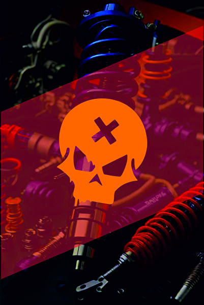 sticker ملصق زجاجي ثلاثي الأبعاد بتصميم جمجمة X مقاس 10×12 سم لسيارات JDM وال...