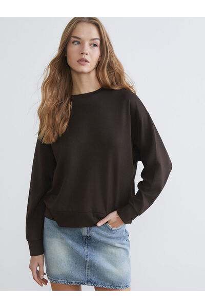 LC Waikiki Crew Neck Oversize Women's Sweatshirt