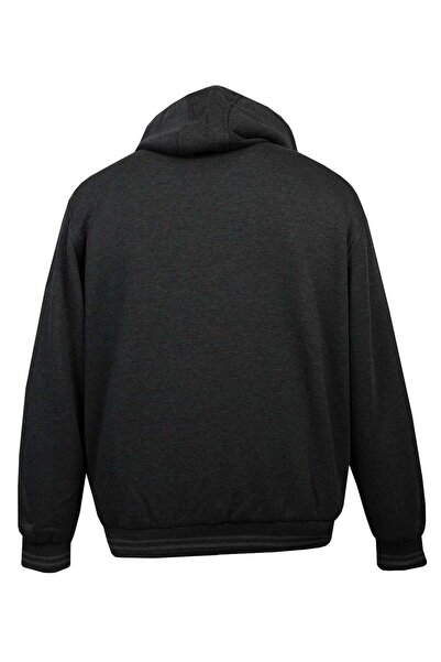 tambattal Plus Size Patchwork 3 Thread Hooded Denim Coat (Loose Comfortable Fit)