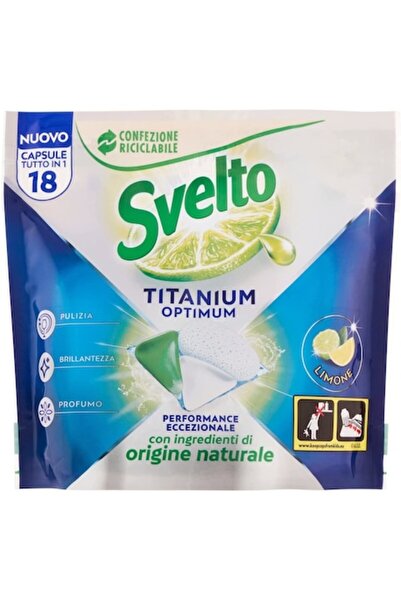 SVELTO Tablete pentru mașina de spălat vase, aromă de lămâie, 144 spălări, 15...