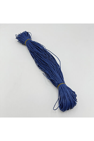 Aynalı Waxed Rope Saks Blue
