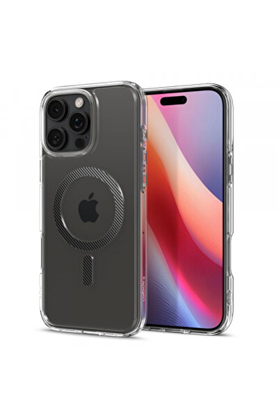 Spigen Θήκη MagSafe για Apple iPhone 16 Pro, Spigen, Ultra Hybrid Carbon, Γκρ...