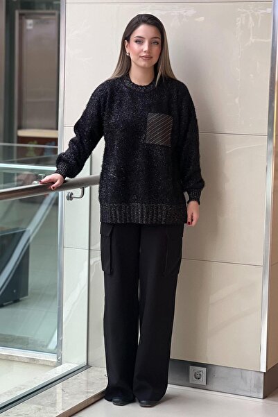 Ghisa Sim İpli Cep Detaylı Tunik