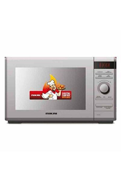 Nikai Microwave Oven with Grill 36L 1000W - Digital Control, Child Lock (NMO360MDG)