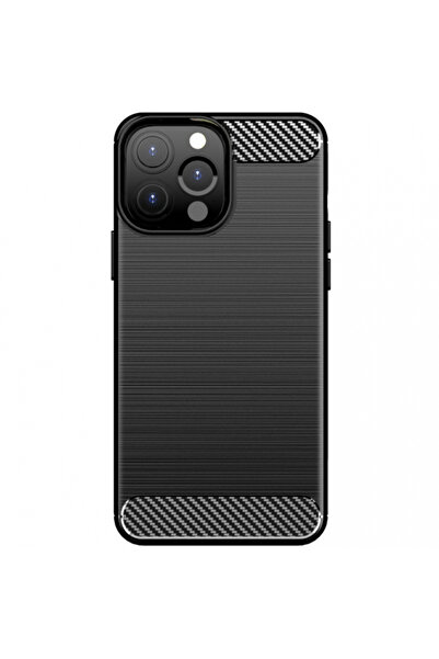 OEM Husa pentru Apple iPhone 14 Pro, OEM, Carbon, Neagra
