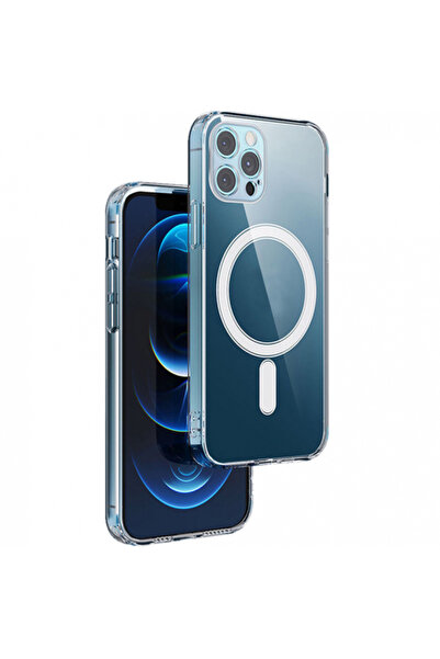 OEM Husa MagSafe pentru Apple iPhone 13 Pro Max, OEM, Anti Shock, Transparenta