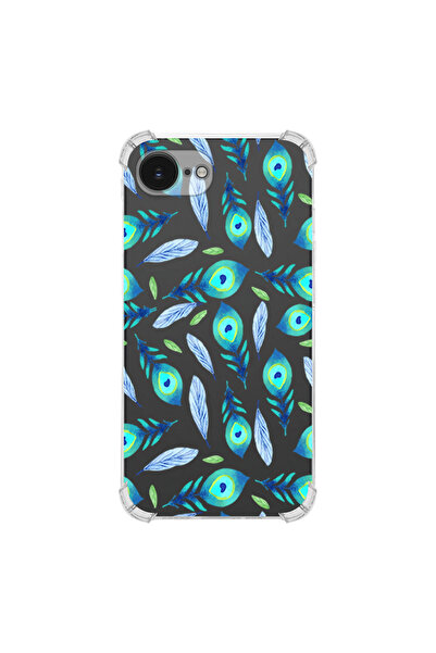 PrintiFy Anti-Shock Transparent Case with Evil Eye 3 Print Corner Protection ...