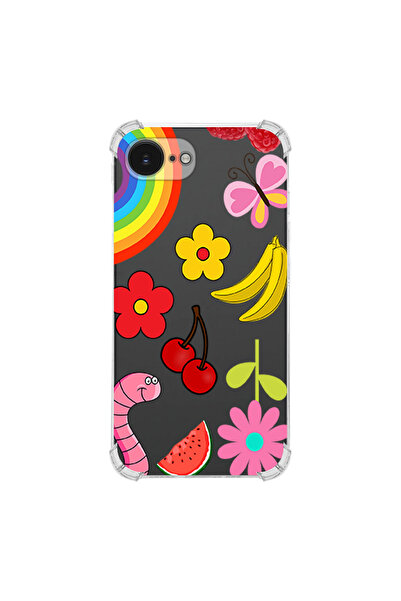 PrintiFy Water Color 5 Printed Corner Protection Transparent Anti-Shock Case ...