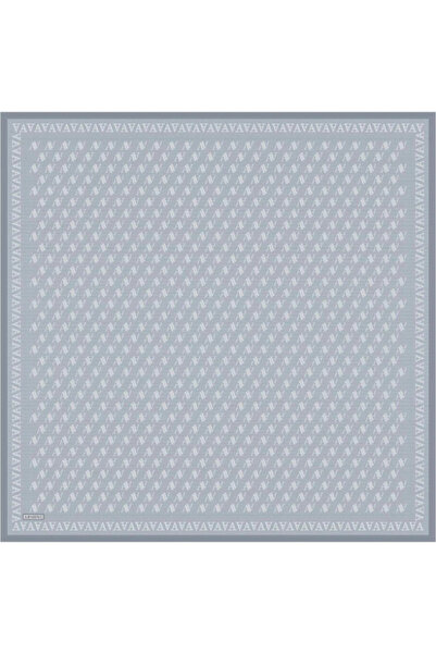 Armine Tivil Saf İpek Eşarp 9412 - 80 Buz Mavisi