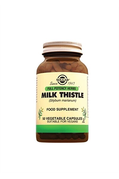 Solgar Milk Thistle 100 mg 50 Kapsül