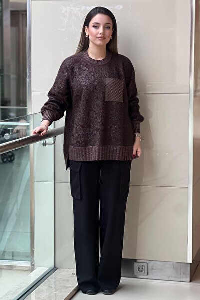 Ghisa Sim Tunic with Drawstring Pocket Detail