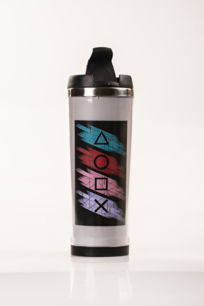 MUKKO HOME 360 ml Steel Thermos Mug – Squid Game Design, Steel Inner Chamber, Hot and Cold Drink Cup