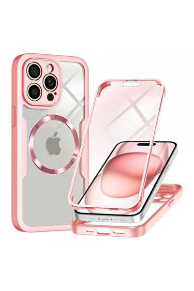 Techsuit Θήκη MagSafe για Apple iPhone 14 Pro Max, Techsuit, ColorVerse 360, Ροζ